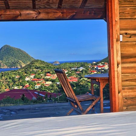 Ti Kaz Anoli Vue Epoustouflante Sur La Baie Villa Terre-de-Bas Buitenkant foto