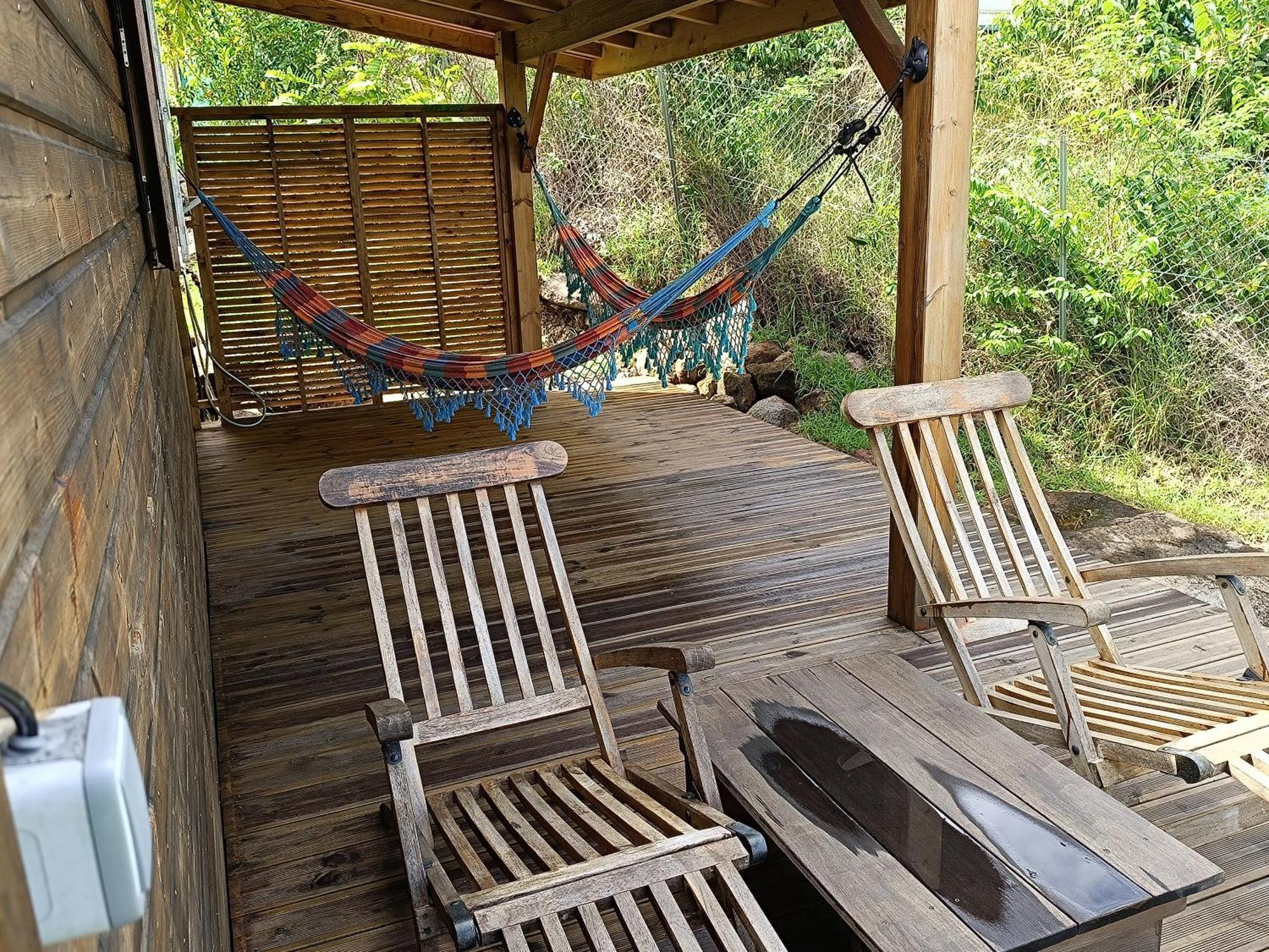 Ti Kaz Anoli Vue Epoustouflante Sur La Baie Villa Terre-de-Bas Buitenkant foto