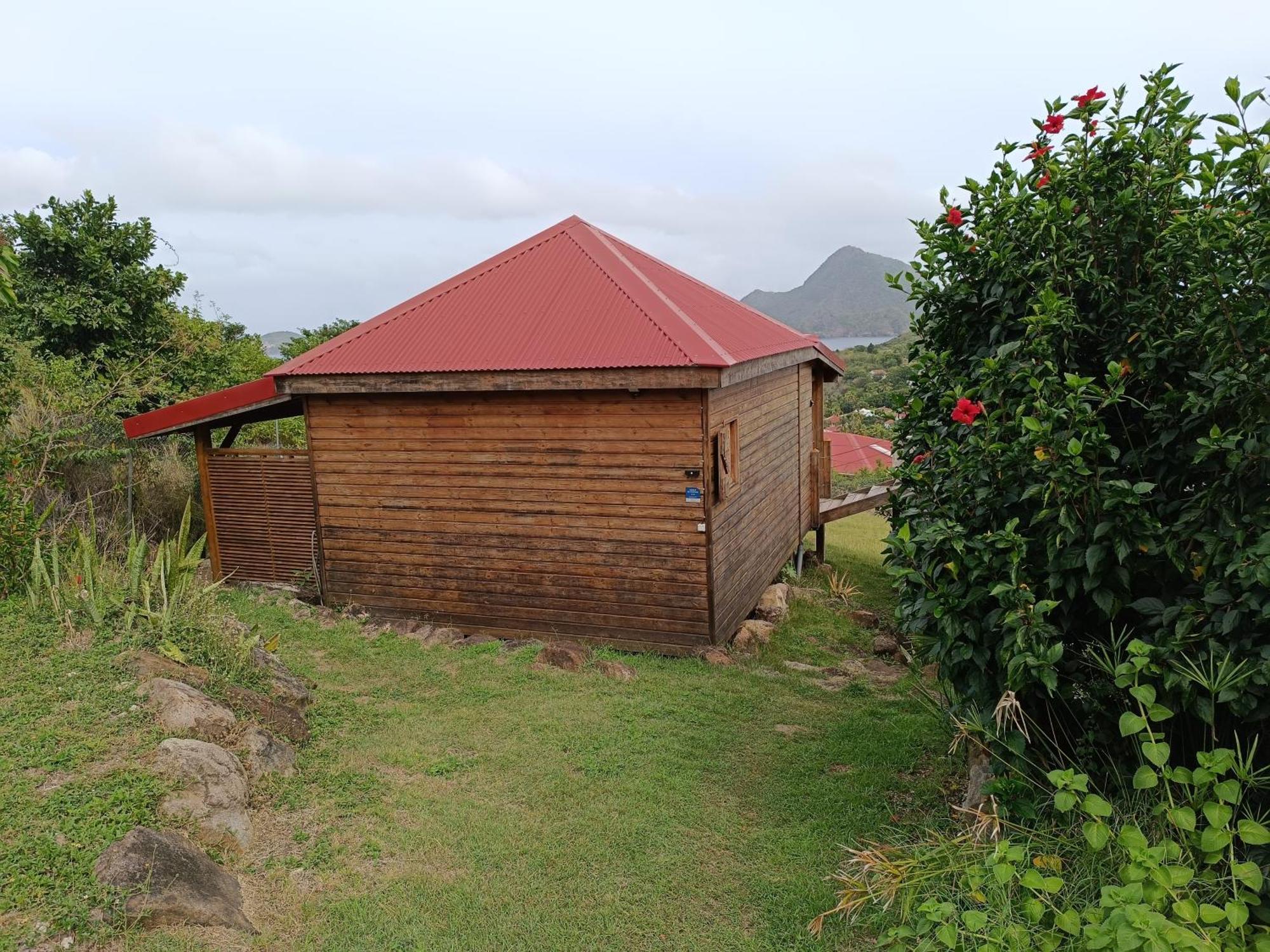 Ti Kaz Anoli Vue Epoustouflante Sur La Baie Villa Terre-de-Bas Buitenkant foto
