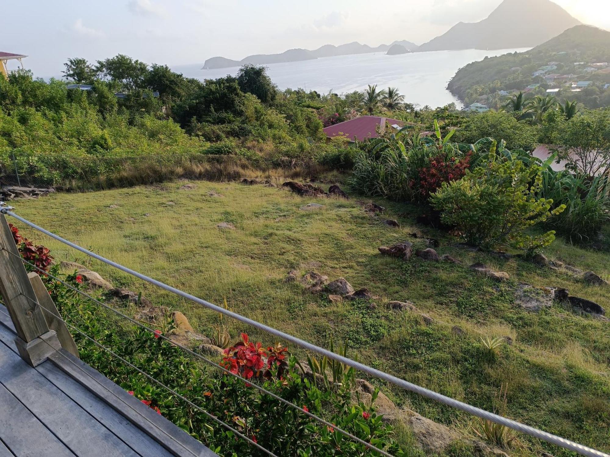 Ti Kaz Anoli Vue Epoustouflante Sur La Baie Villa Terre-de-Bas Buitenkant foto